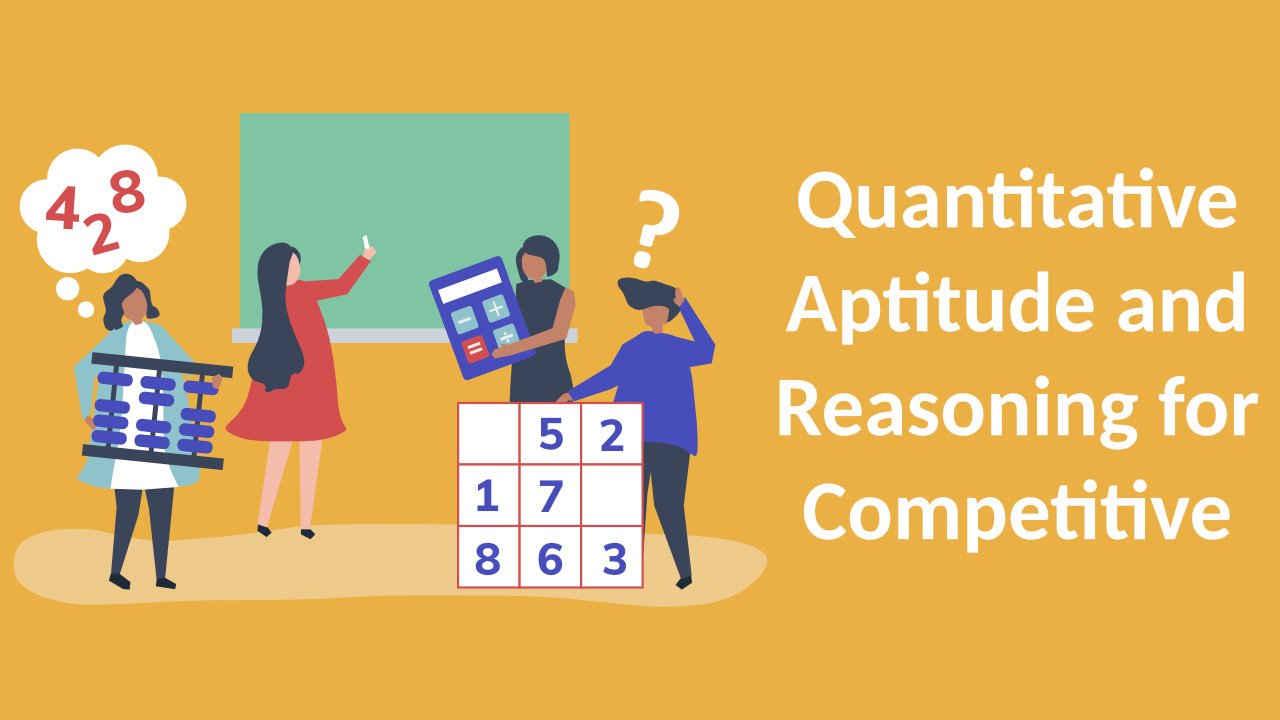 QUANTITATIVE APTITUDE AND REASONING Inspireup Education